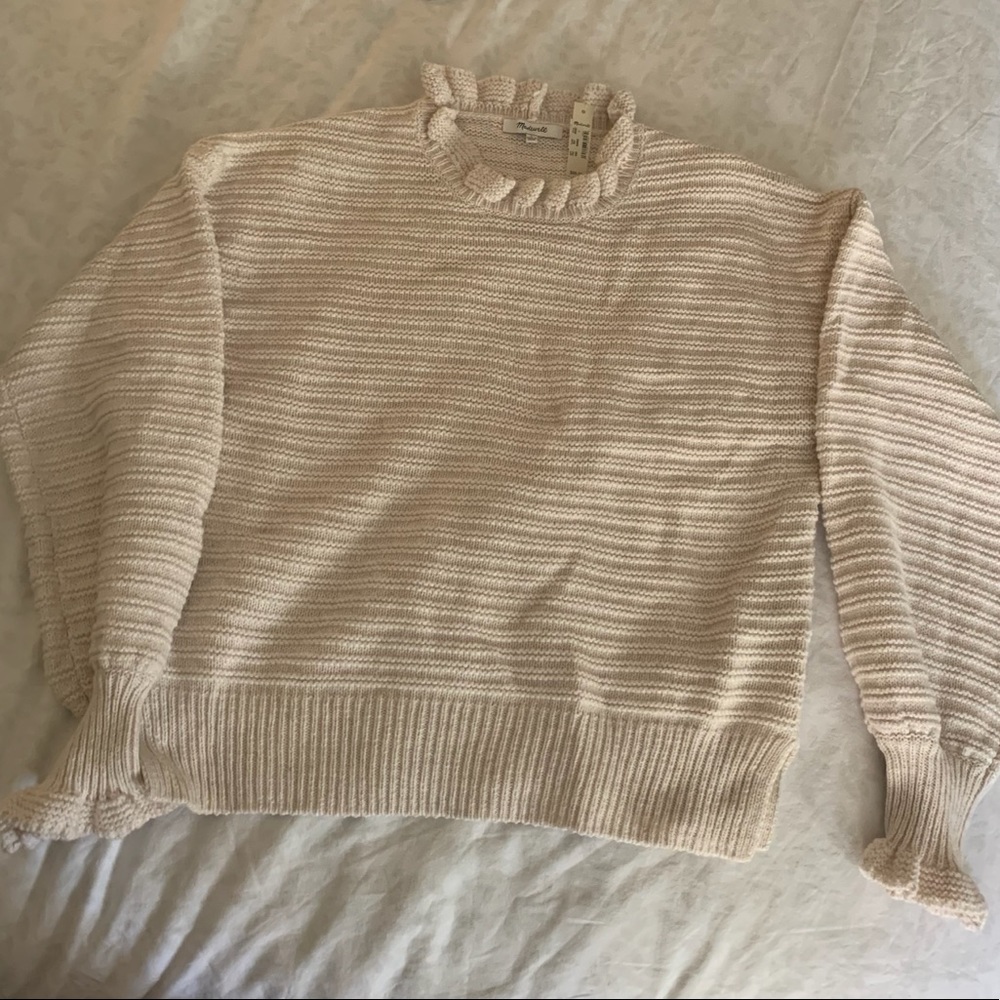 Madewell Ruffle Sweater